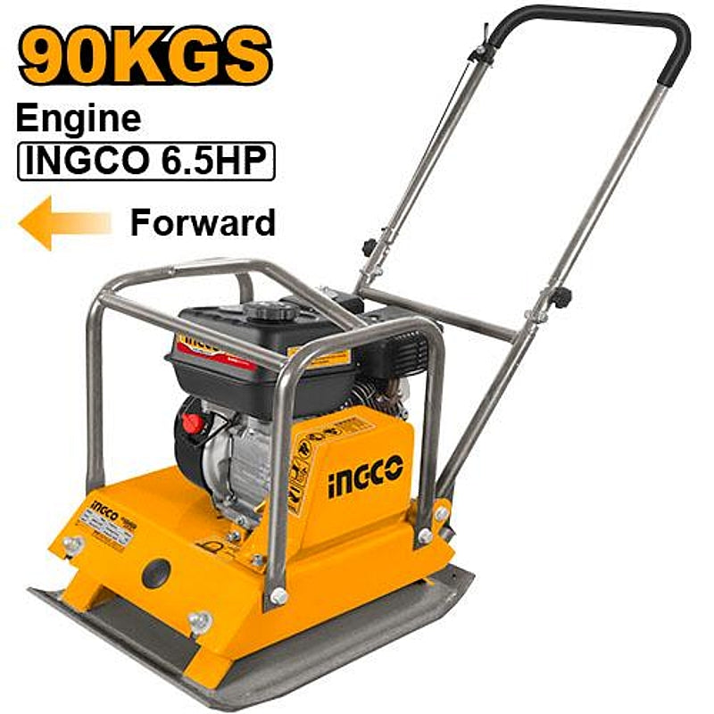 Ingco Petrol Plate Compactor 90Kg, 4.8kW (6.5HP) | GCP100-2