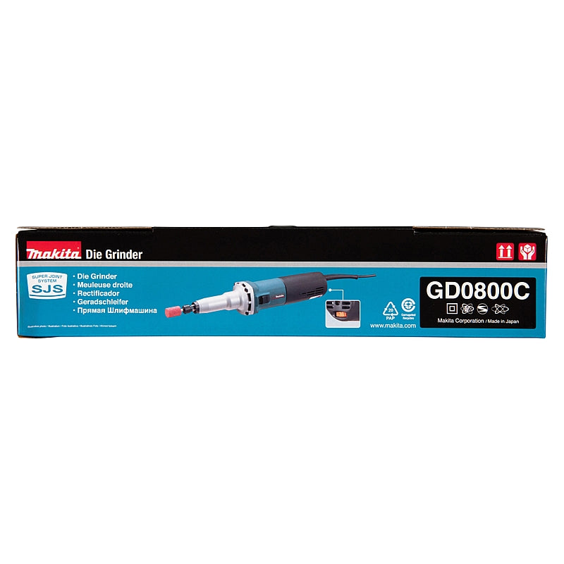 Makita High-Speed Die Grinder 6/8mm, 750W | GD0800C