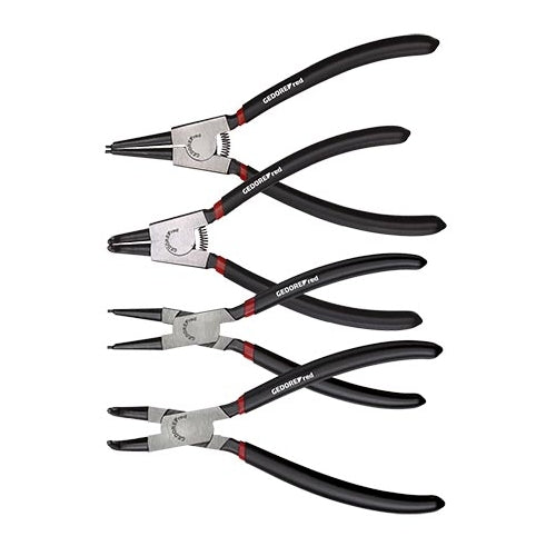 Plier Ged Red Circlip Strgt+Ofsetset4Pce