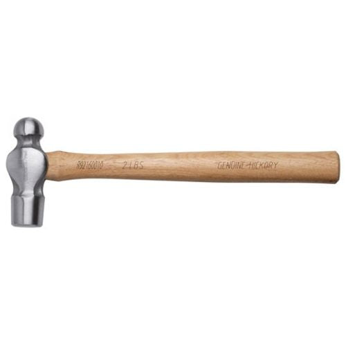Eng Ged Red Ballpein Hammer 2Lbs Hickory