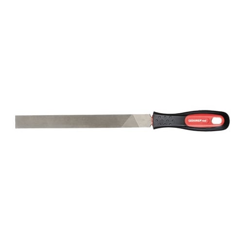 File Ged Red Flat L.310mm 2C Handle
