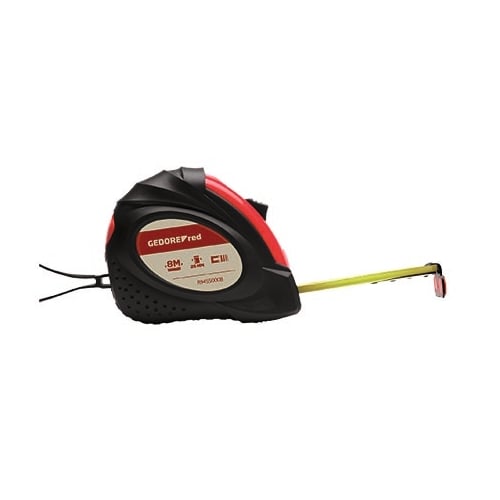 Tape Measure Ged Red L.5M Tape Width19mm