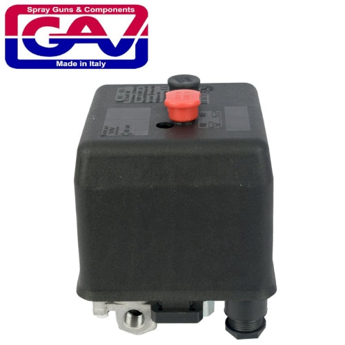 Pressure switch 380v 4 way 10-16 amp over load