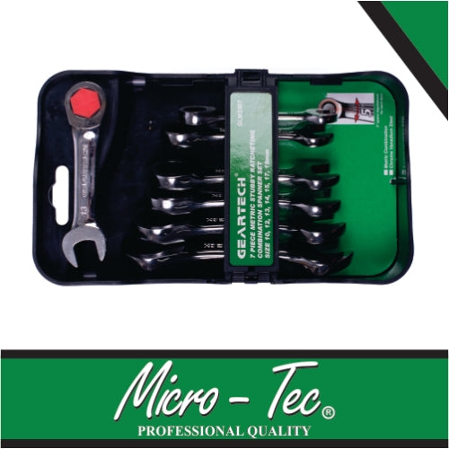 Micro-Tec - Wrench Ratchet Stub 10-19mm | GLMS007 – Tools4