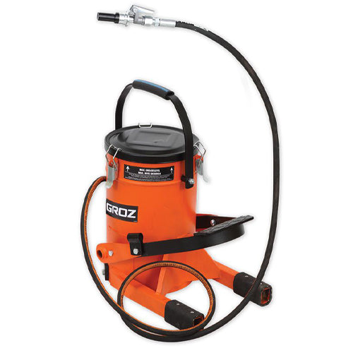 GROZ Grease Foot Pump With Quick Coupler - 10kg | GRO2137