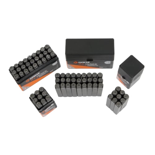 Groz - Punch letter set 10mm lp/10 – Tools4