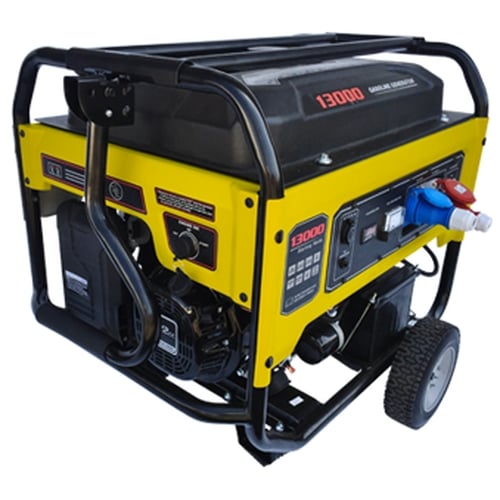 Hoffmann 10 kVA (1Ph) Semi-Silent Petrol Generator On Trolley + Full AVR | | H13000E/1P