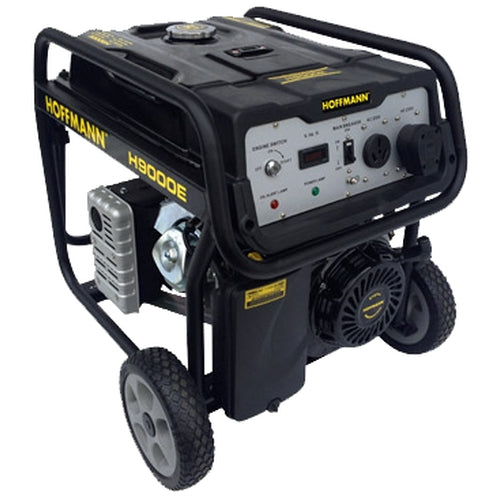 Hoffmann 8 kVA Semi-Silent Petrol Generator Electric Start On Trolley | H9000E