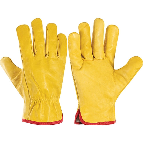 Halo CAT I Cowhide Driver's Gloves, Leather Coating, Unlined, Size 10 | HAL9611355K