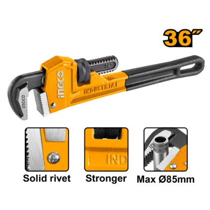 Ingco 36" Pipe Wrench, 900mm | HPW0836