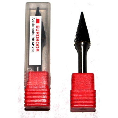 Euroboor TCT ROT BUR TYP M CONE NOSE D12MM L25MM