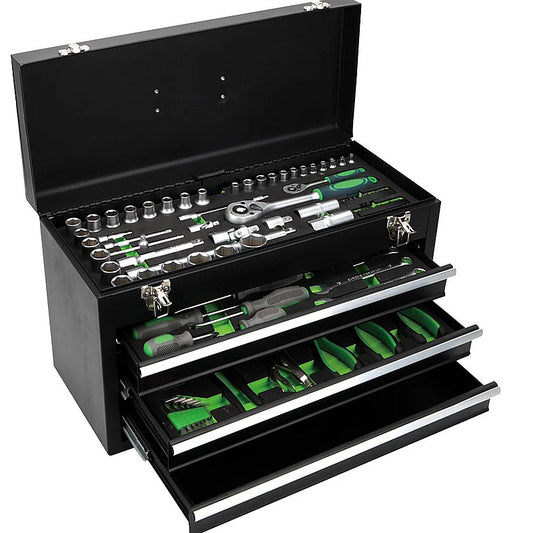Kaufmann 113 Piece Tool Set, 3-Drawer Chest | HW0010410