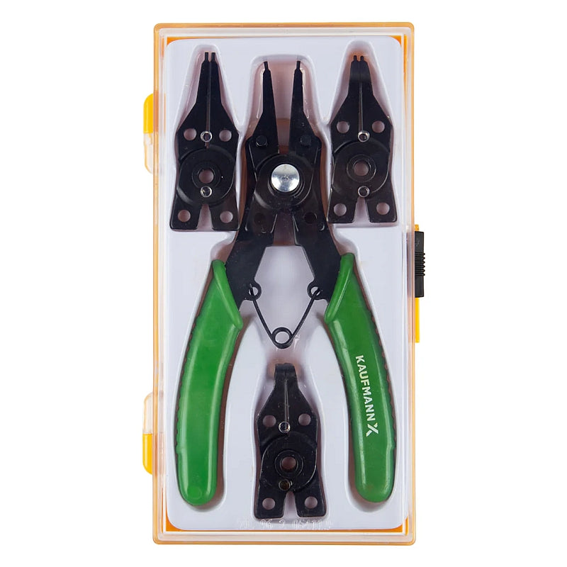 Kaufmann X HD Circlip Plier Set with 4 Heads | HW0460640