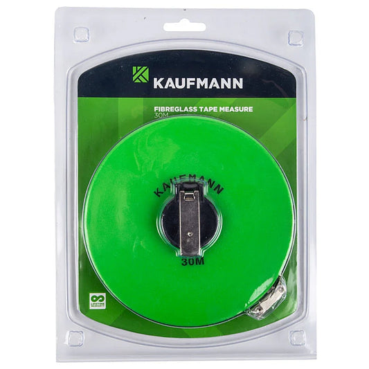 Kaufmann Closed Fiberglass Tape Measure, 30M | HW1034061