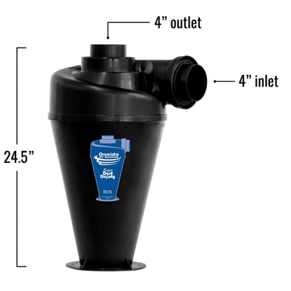 Oneida Super Dust Deputy 4/5 Cyclone Separator | AXD002045
