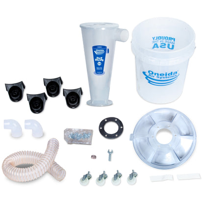 Oneida Dust Deputy 2.5 Deluxe All-Clear Cyclone Separator Kit | AXD250004