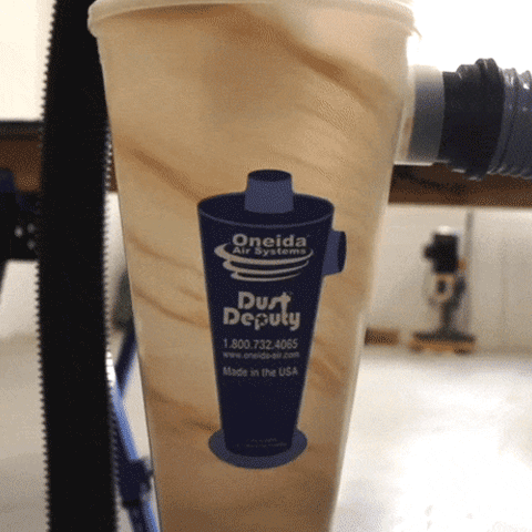 Oneida Dust Deputy 2.5 Deluxe All-Clear Cyclone Separator Kit | AXD250004