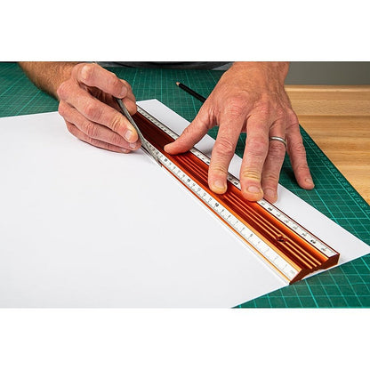 UJK Straight Edge with Metric Scale, 968 x 47mm | 106472