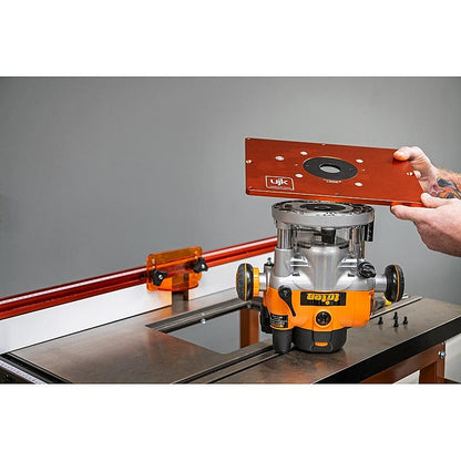 UJK 10mm Pre-Drilled Router Table Insert for Triton TRA001 | 112172