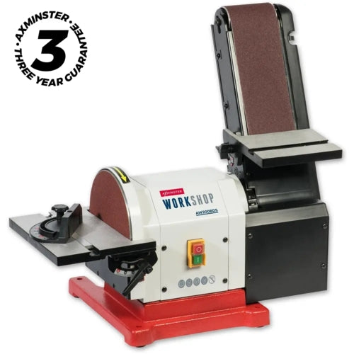 Axminster Workshop Belt & Disc Sander 230V, 550W (AW200BDS) | 026107680