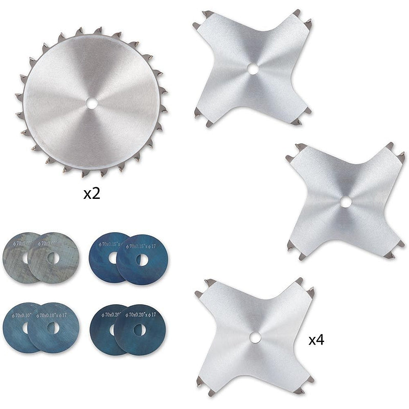 Axminster Professional 200mm Dado Blade Set | 034109595
