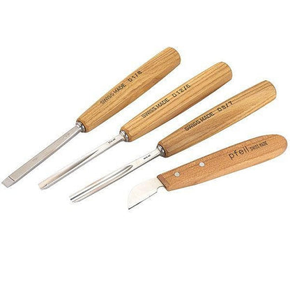 pfeil 4 Piece Starter Carving Tool Set | D 4er