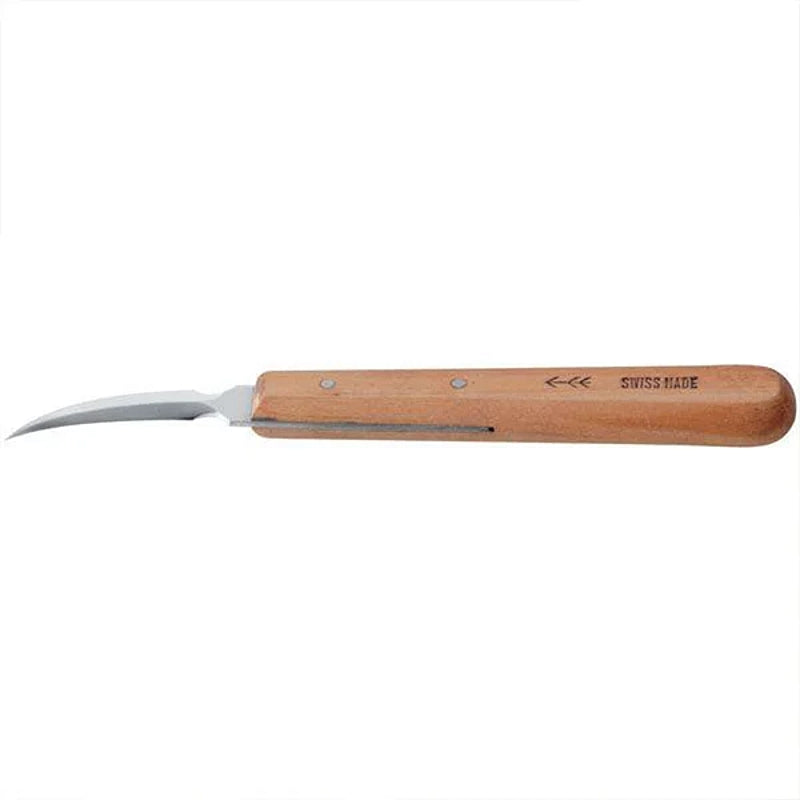pfeil #15 Chip Carving Knife, Zweischneidiges Geschweiftes Schnitzmesser | Kerb 15