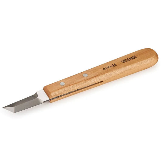 pfeil #6 Chip Carving Knife, Dreischneidiges Schnitzmesser | Kerb 6