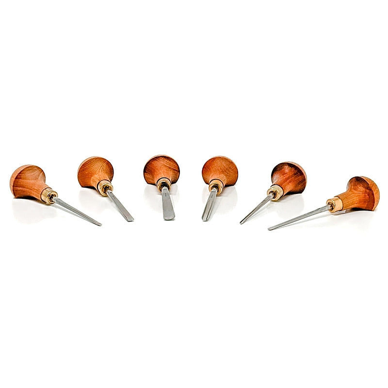 pfeil 6 Piece Palm Linoleum and Block Cutters | LS B