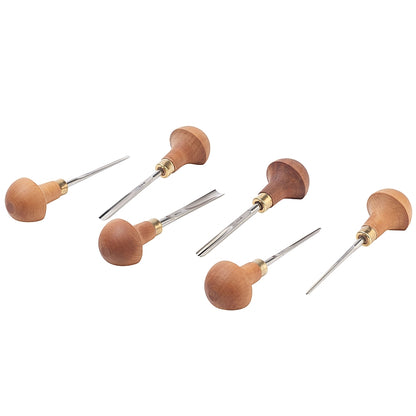 pfeil 6 Piece Palm Linoleum and Block Cutters | LS B