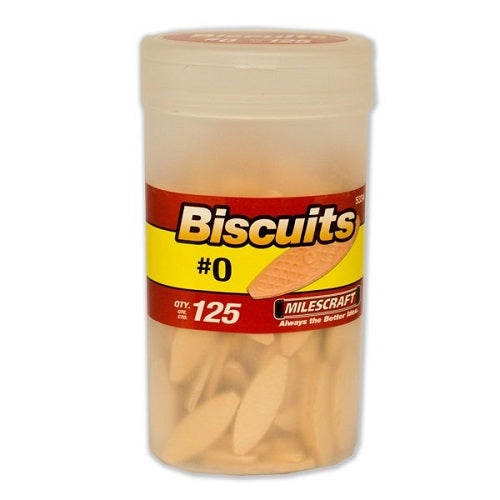 Milescraft #0 Biscuits Bottle – 125Pcs | 5334