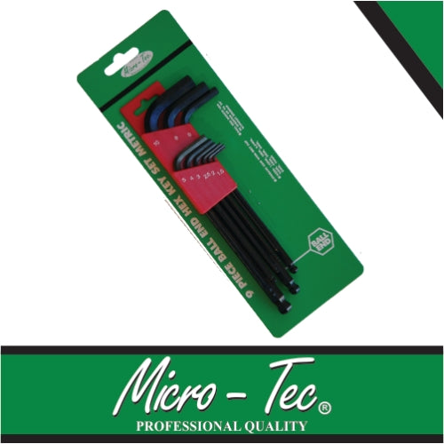 Micro-Tec - 12Pcs Allen Key Set 1/16