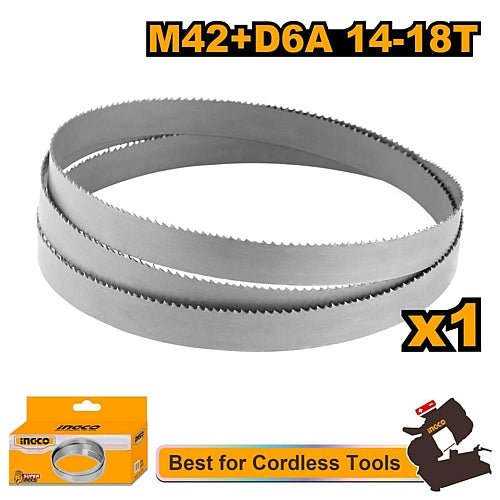 Ingco Band Saw Blade, 1140 x 13 x 0.6mm, 14-18TPI | BBS130614