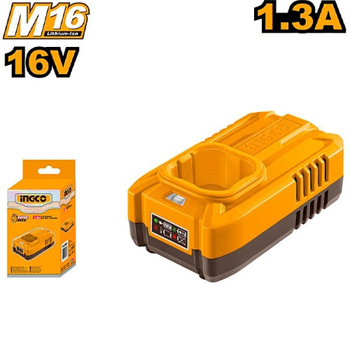 Ingco 16V 1.3A Li-Ion Battery Charger | FCLI1613