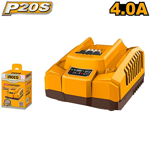 Ingco 20V 4.0Ah Li-Ion Battery Charger | FCLI20411