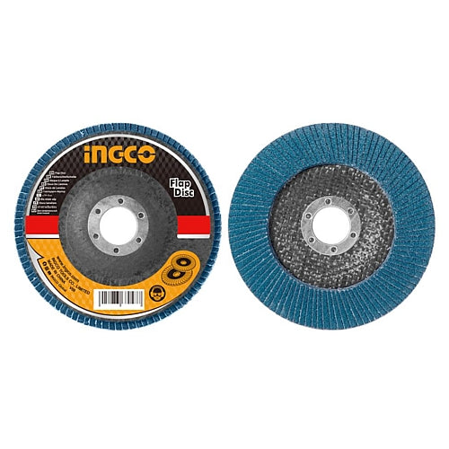 Ingco Zirconium Flap Disc P60, 115 x 22mm | FDZ1152