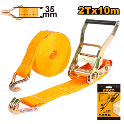 Ingco 2T Ratchet Strap 35mm x 10M | HRSP2101