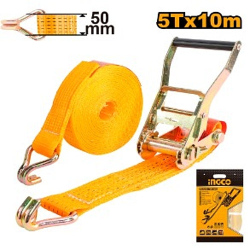 Ingco 5T Ratchet Strap 50mm x 10M | HRSP5101