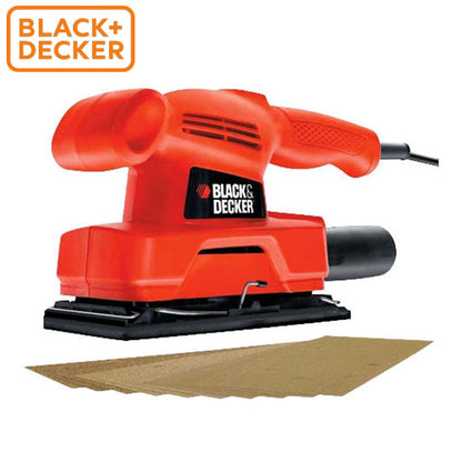 B&D KA300KAX-QS 1/3 Sheet Sander 135W + 10Pc Sanding Sheets
