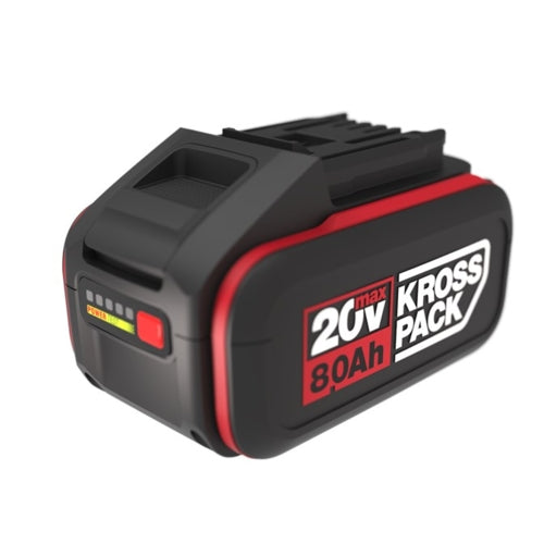 Providing clear product information is crucial. Kindly extract details for Kress 20V KROSSPACK 8.0Ah Li-Ion Battery | KAB25, from the information provided below. This includes a Product Post Excerpt (short description), Main Product Description, Specifications, Scope of Delivery and or any other relevant information if available (Features, User Benefits ect.) Utilize transition words effectively and minimize passive voice. Please refer to the HTML code output template provided earlier. The Specifications se