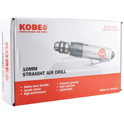 Kobe Red Line Straight Air Drill, 1-10mm (DS4510L) | KBE2701450N