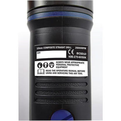 Kobe Blue Line Composite Straight Air Drill, 1-10mm (BCSD10) | KBE2706050K