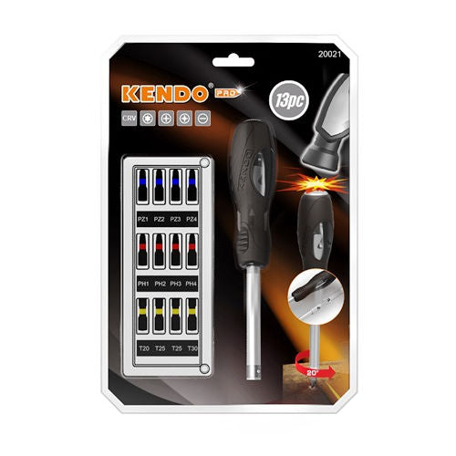 13Pc Strike Drive Screwdriver Set | KEN20021