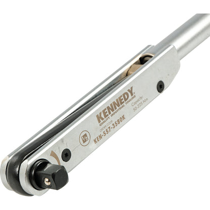 Kennedy 1/2" Sq. Dr. Clicking Torque Wrench, 50 to 225Nm | KEN5573580K