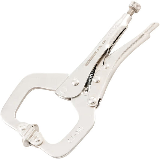 Kennedy Locking C-Clamp with Swivel Tips, 0-50mm | KEN5589330K