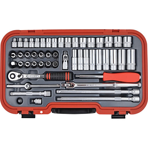 Kennedy-Pro 25Pc 12-Point Socket Set, 8-32mm 1/2
