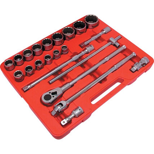 Kennedy-Pro 22Pc Imperial/Metric Socket Set, 3/4" Square Drive | KEN5828720K