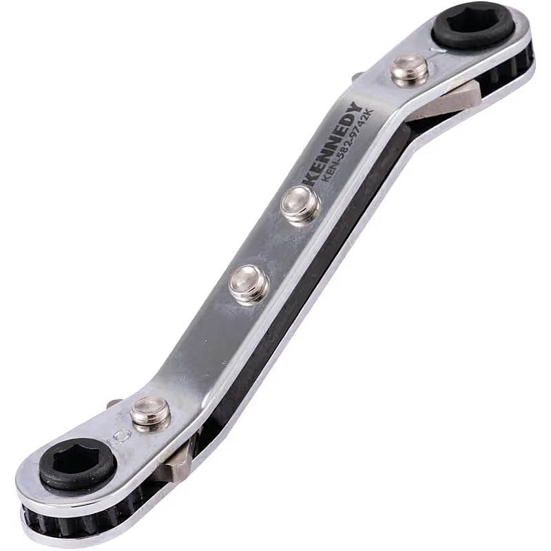 Kennedy Double End, Ratchet Ring Spanner, 6 x 7mm | KEN5829742K