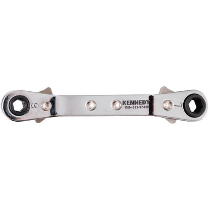 Kennedy Double End, Ratchet Ring Spanner, 6 x 7mm | KEN5829742K