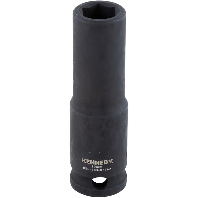 Kennedy 1/2" Dr. Deep Impact Socket, Black Oxide Finish, 7/16" | KEN5838901K